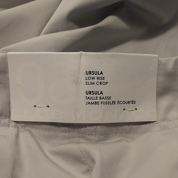Club Monaco Ursula Crop Pants - Picture 3 of 3